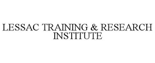 LESSAC TRAINING & RESEARCH INSTITUTE