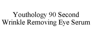 YOUTHOLOGY 90 SECOND WRINKLE REMOVING EYE SERUM