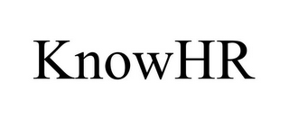 KNOWHR