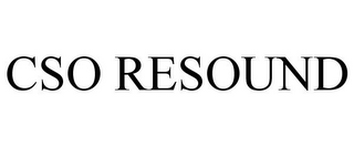 CSO RESOUND