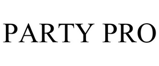 PARTY PRO