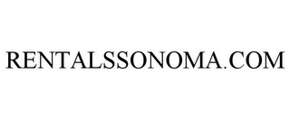 RENTALSSONOMA.COM