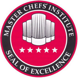 MASTER CHEFS' INSTITUTE SEAL OF EXCELLENCE