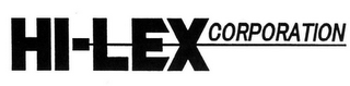 HI-LEX CORPORATION