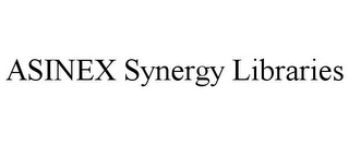 ASINEX SYNERGY LIBRARIES