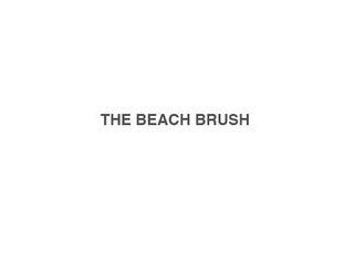 THE BEACH BRUSH