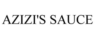 AZIZI'S SAUCE