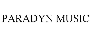 PARADYN MUSIC