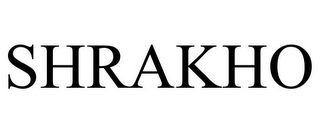 SHRAKHO