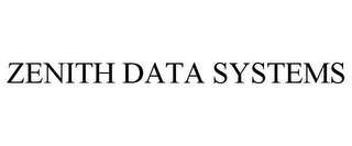 ZENITH DATA SYSTEMS