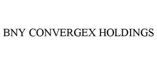 BNY CONVERGEX HOLDINGS