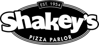 SHAKEY'S PIZZA PARLOR EST. 1954