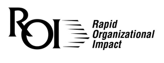 ROI RAPID ORGANIZATIONAL IMPACT