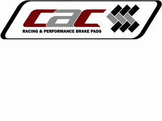 CAC RACING & PERFORMANCE BRAKE PADS S