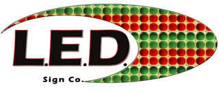 L.E.D. SIGN CO.