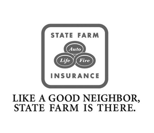 STATE FARM INSURANCE AUTO LIFE FIRE LIKE A GOOD NEIGHBOR, STATE FARM IS THERE.