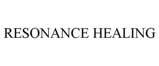 RESONANCE HEALING