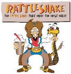 RATTLESHAKE THE COFFEE SHAKE THAT MADE THE WEST WILD!
