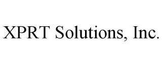 XPRT SOLUTIONS, INC.