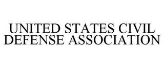 UNITED STATES CIVIL DEFENSE ASSOCIATION