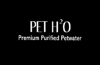 PET H2O PREMIUM PURIFIED PETWATER