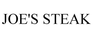JOE'S STEAK