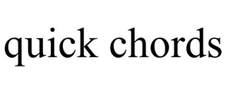 QUICK CHORDS
