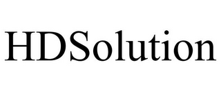 HDSOLUTION