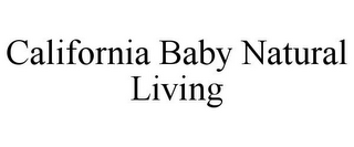 CALIFORNIA BABY NATURAL LIVING