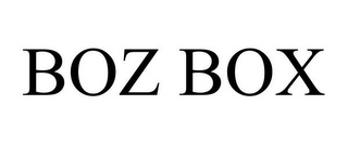 BOZ BOX