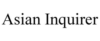 ASIAN INQUIRER