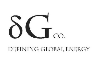 G CO. DEFINING GLOBAL ENERGY