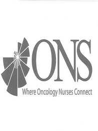 ONS WHERE ONCOLOGY NURSES CONNECT