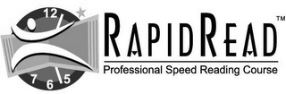 RAPIDREAD PROFESSIONAL SPEED READING COURSE