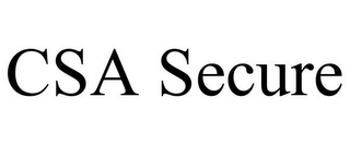 CSA SECURE