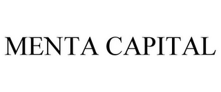 MENTA CAPITAL