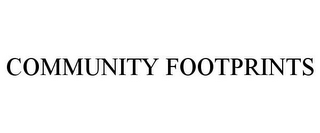 COMMUNITY FOOTPRINTS