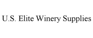 U.S. ELITE WINERY SUPPLIES