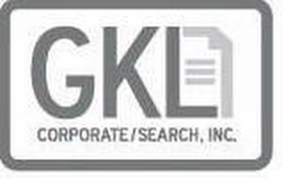 GKL CORPORATE/SEARCH, INC.