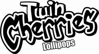 TWIN CHERRIES LOLLIPOPS