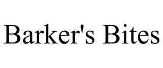 BARKER'S BITES