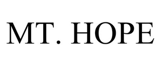 MT. HOPE