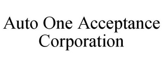 AUTO ONE ACCEPTANCE CORPORATION