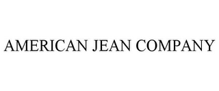 AMERICAN JEAN COMPANY