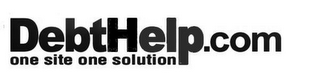 DEBTHELP.COM ONE SITE ONE SOLUTION