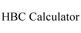 HBC CALCULATOR