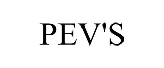 PEV'S