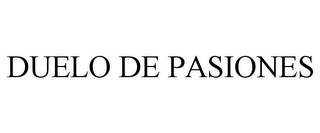 DUELO DE PASIONES