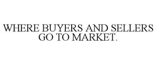 WHERE BUYERS AND SELLERS GO TO MARKET.