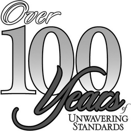 OVER 100 YEARS OF UNWAVERING STANDARDS